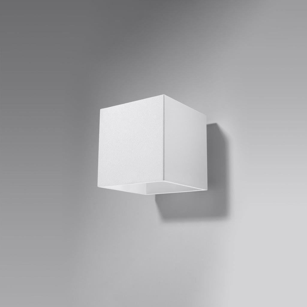 Kinkiet Quad 1 G9 Biały Alu Sollux Sl.0059