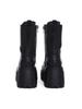 Fashion Super High Heel Platform Middle Tube Female Autumn and Winter Elevator Ankle Tide Music Chunky Heel Comic Show Boots