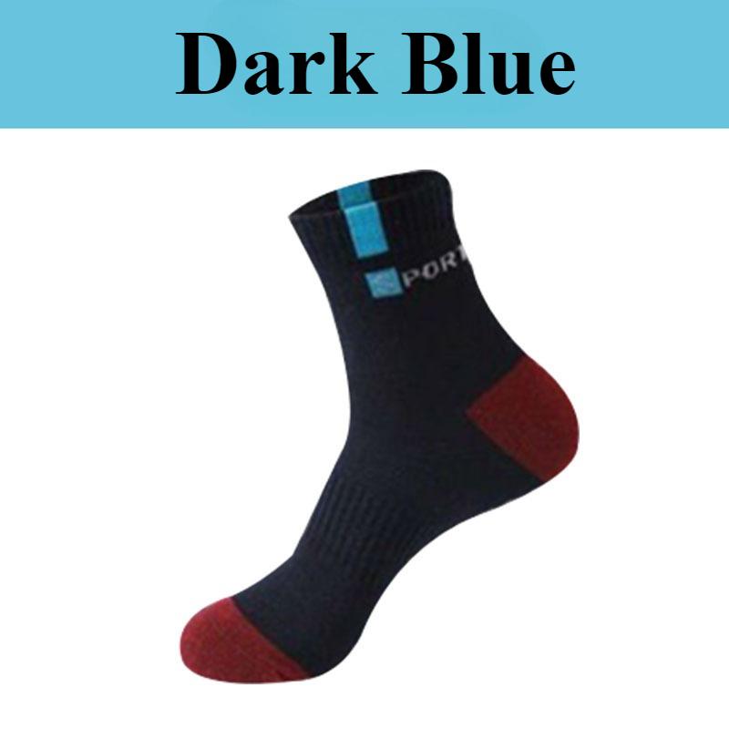 1/5/10/20 Pairs of Sporty Socks - Soft, Breathable and Comfortable for Spring and Autumn