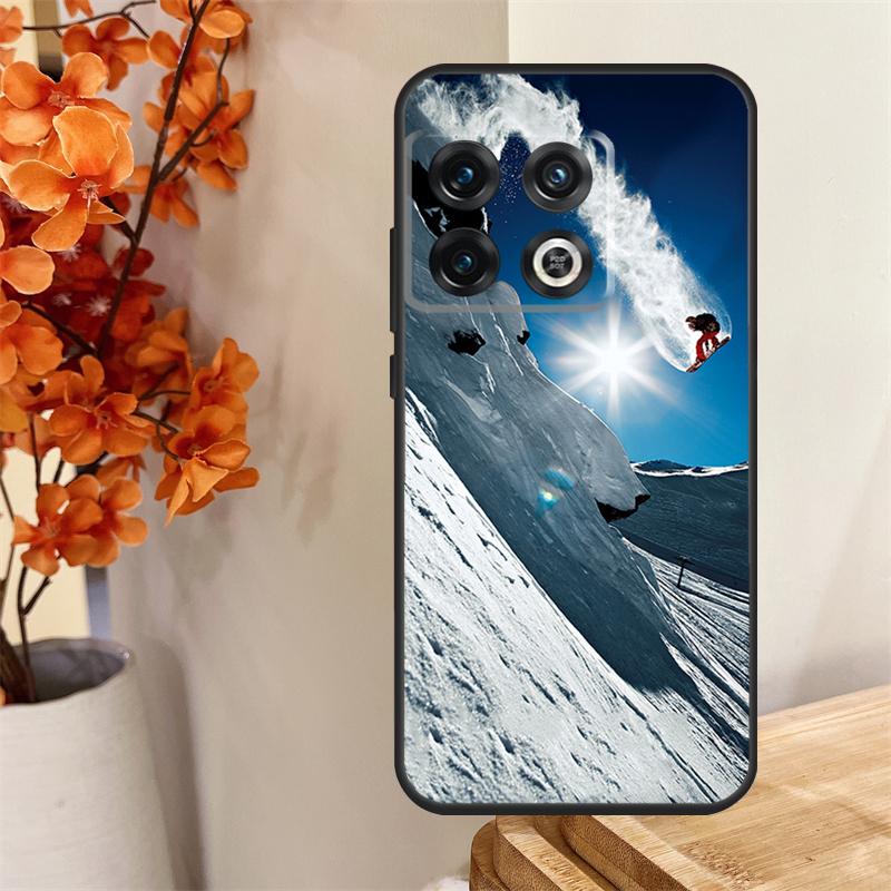 Sports Snowboarding Funda For OnePlus 13 13R 12 12R 11 10 Pro 8T 10T OnePlus Nord 4 CE 2 3 Lite N30 N20 N10 Case