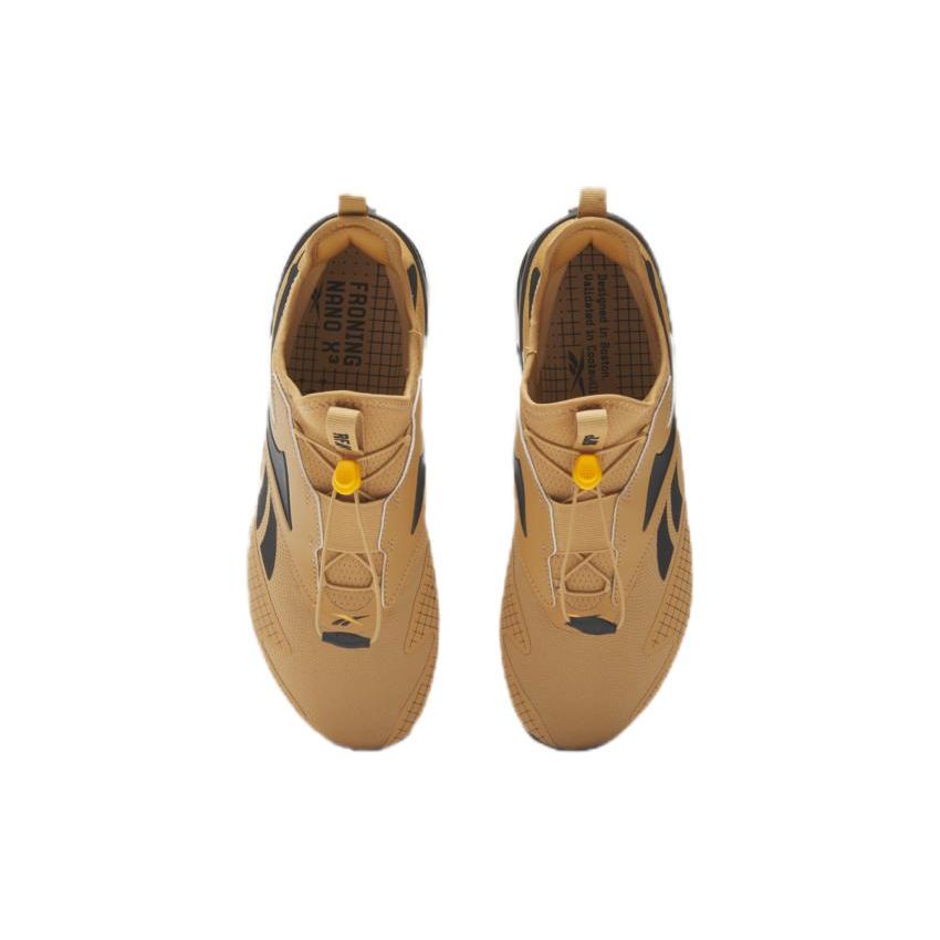 Rich Froning x Reebok Nano X3 Court Brown Black Unisex Sneakers Core-Black Stucco 100033065