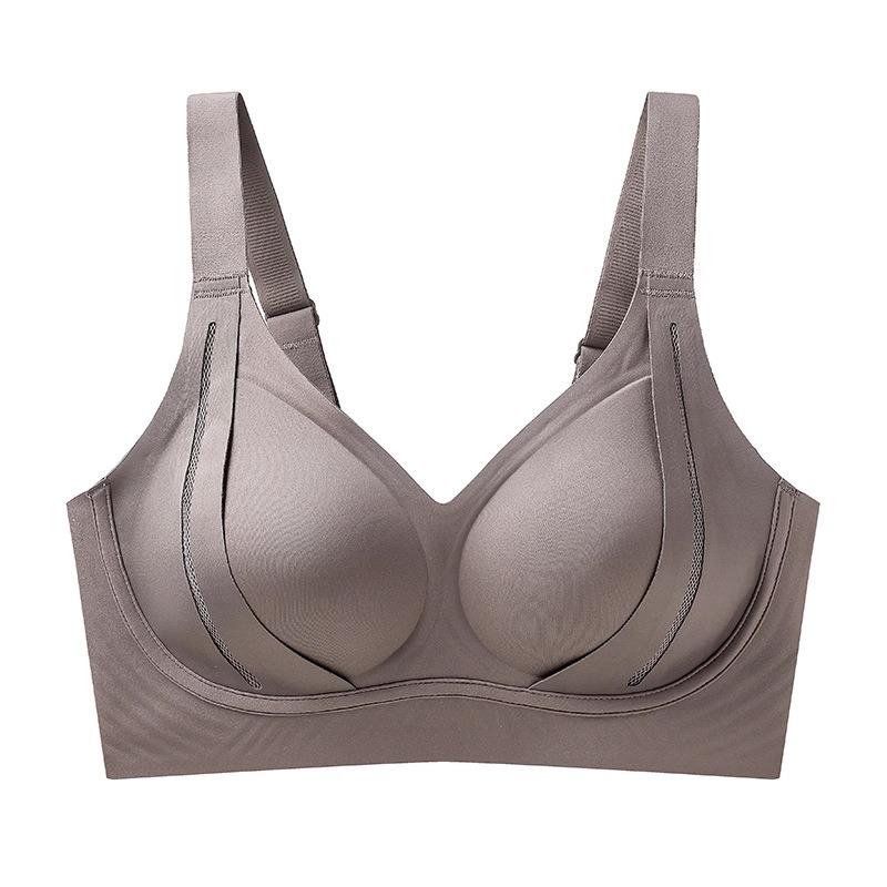 Womens Seamless Wireless Full Coverage Support Bra