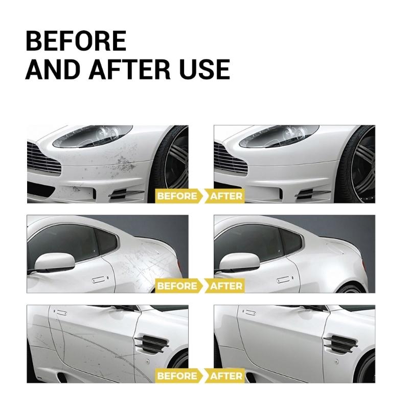 Efficient Fast Acting Car Scratch Remover Paste Deep Scratch Repair Cream Suitable For Quick Car Paint Care Restoration