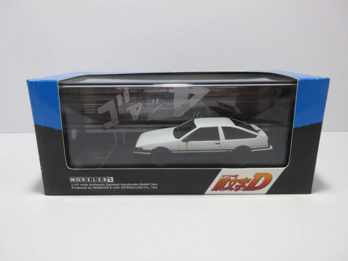 [USED] 1/43 Interallied Modelers Initial D Takumi Fujiwara AE86 Trueno Die-Cast Car