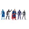 DC Comics, Superman Heroes Vs. Villains 5-Pack, 3-Inch Action Figures, Stylized Superhero Figures with Dynamic Poses and Battle-Ready Armor, Ages 4+