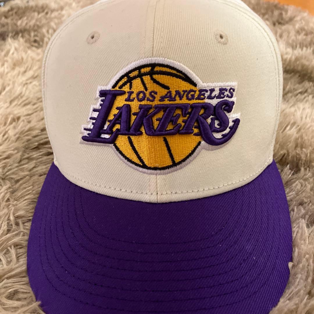 Used Los Angeles Lakers Baseball Cap 7 1/2
