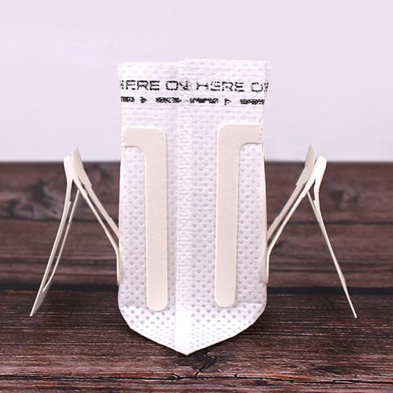 25Pcs Drip Coffee Filter Bag Portable Single Serve Disposable Hanging Ear Drip Coffee Filtering Paper Bag Home Office Supplies