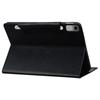For Lenovo Tab P12 Shockproof Case Magnetic Clasp PU Leather Tablet Cover with Card Slots