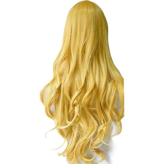 Women Long Curly Big Wavy Hair Popular Colorful Cool Perma-long Cosplay Wig