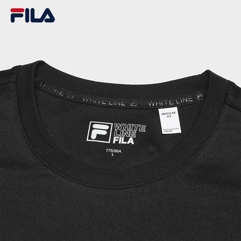FILA Men's Crew Neck Knit Long Sleeve T-Shirt