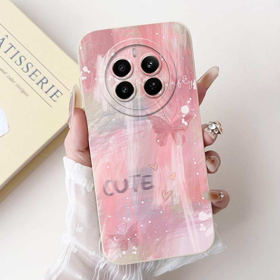 For Realme 12 Pro Plus Case RMX3840 RMX3841 Cover Luxury Marble Soft Silicone Shockproof Funda For Realme 12 12+ 12Pro 12X Coque