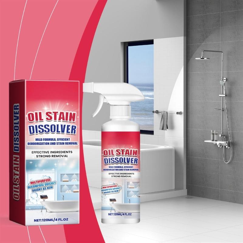 Kitchen Countertops Cleaner Degreaser Agent for Stubborn Grease Kitchen Convenient Oil Stain Cleaner