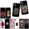 For Xiaomi Redmi 15C 15 A4 A5 9A 9T 10A 10C 9C NFC Note 11 9 8 10 Pro 8T Phone Cover Case Japan Skeleton Samurai Ninja Skull