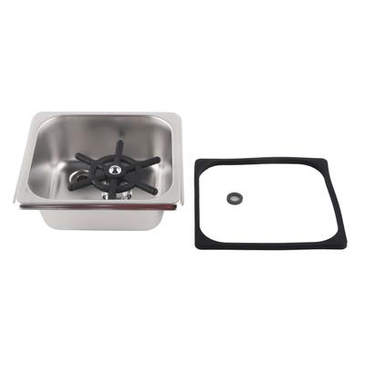 Automatic Stainless Steel Cup Washer Cleaner Glass Rinser for Hotel Bar Coffee Milk Tea Cup