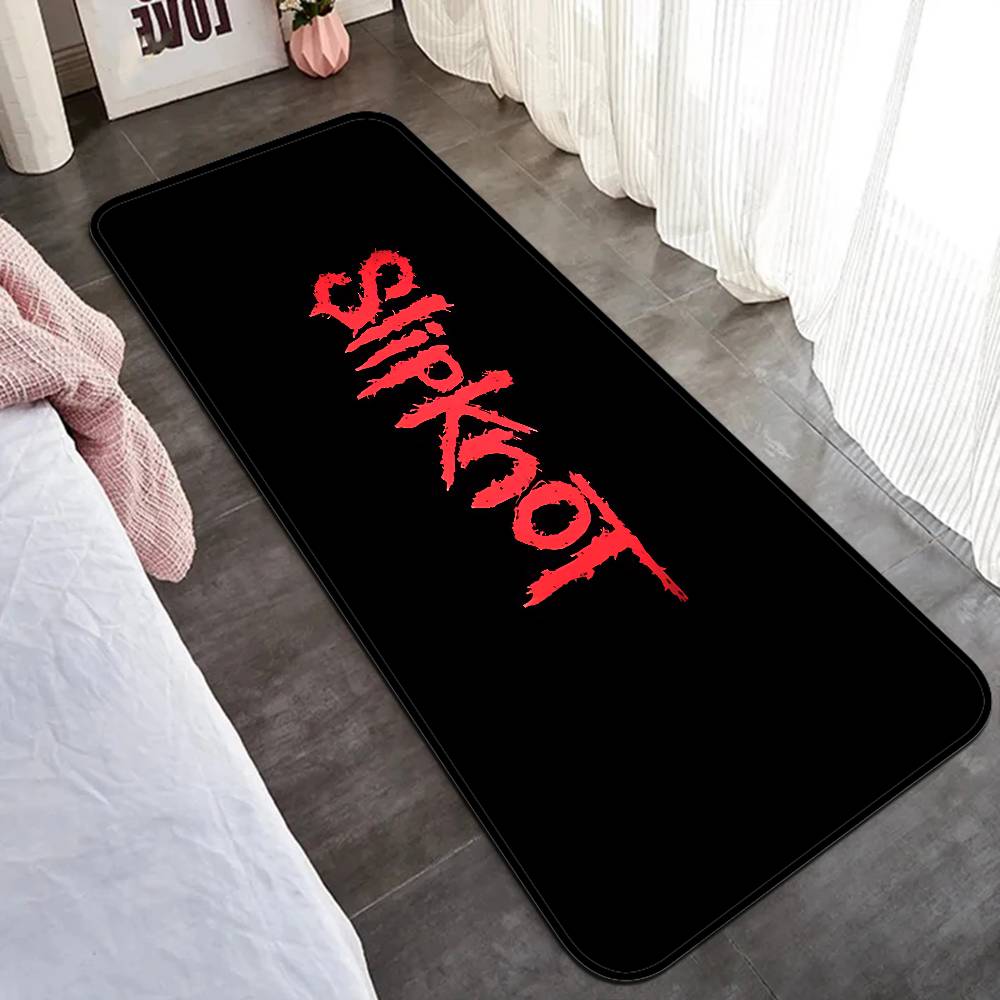S-Slipknots Rock Fußmatte Kinderzimmer Schlafzimmer Dekoration Balkon Anti-Rutsch-Fußmatte Wohnzimmer Fußmatte Teppich