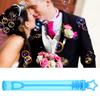 20pcs Bubble Wands Tube Empty Bubble Soap Bottle Wedding Party Decoration Children ToyStar Blue