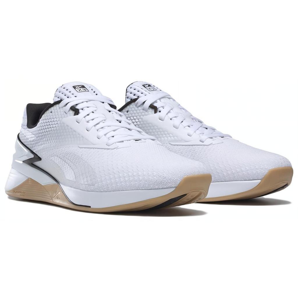Reebok Nano X3 Bianco Nero Gomma Scarpe da Ginnastica Unisex Calzature-Bianco Nucleo-Nero Gomma-Gomma HP6074