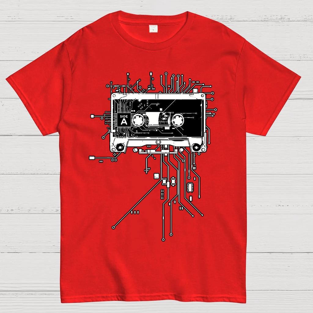 Retro Cassette Cotton Summer Casual Cool Loose T-Shirt