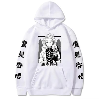 Anime My Hero Academia Hawks Graficzny Nadruk Bluza z Kapturem Męska Damska Casualowa Luźna Bluza Manga Pulower Harajuku