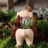 1 Labrador Retriever shaped flowerpot, a fully loaded pet dog, creative windowsill flowerpot