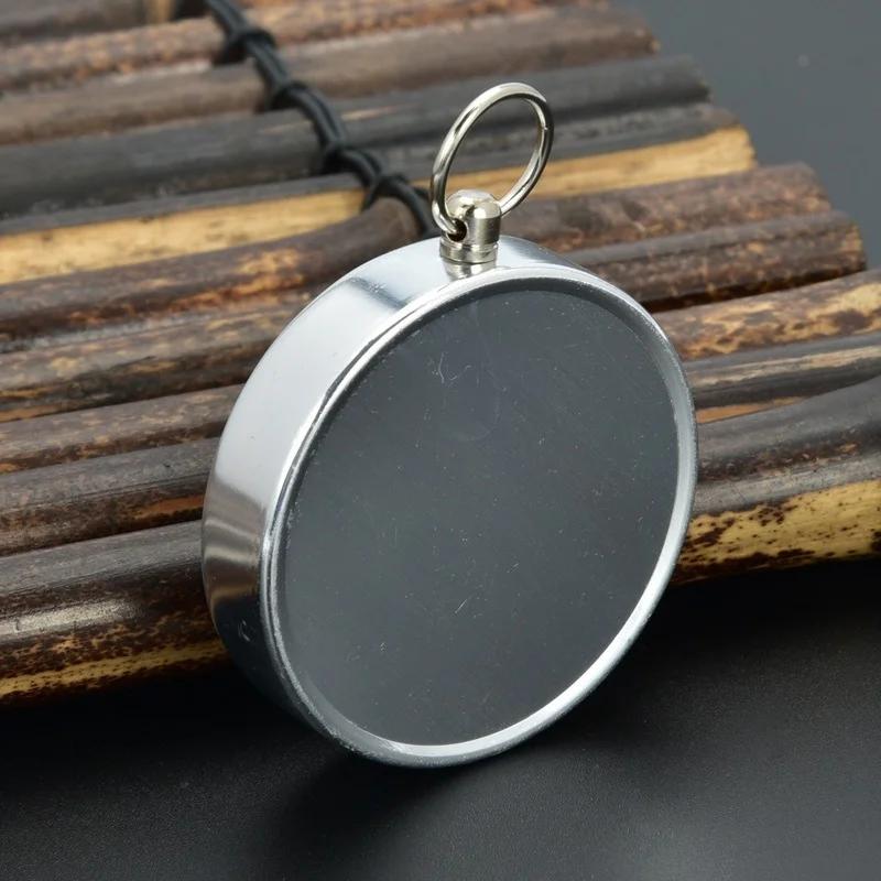 Lightweight Aluminum Lightweight Emergency Compass Outdoor Activity Survival Compass Tool G44-2 Navigation Wild Tool Black