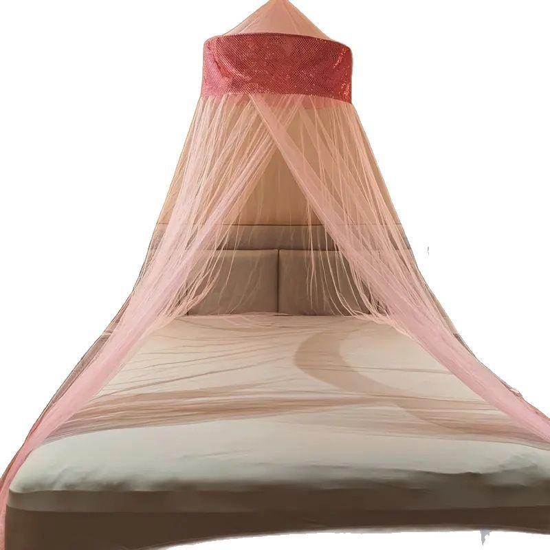 Single Bed Hanging Dome Mosquito Net Installation-free and Convenient Indoor Tent Encryption Net Insect-proof Mosquito-proof