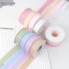 1cm Solid Matte Polyester Ribbon for Fresh Flower Bouquets - Single Color Woven Macaron Ribbon