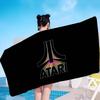 A-AtariS Game Logo Microfiber Beach Towel Absorbent Quick dry Soft Yoga Swimming Resort Mountain Climbing Towel