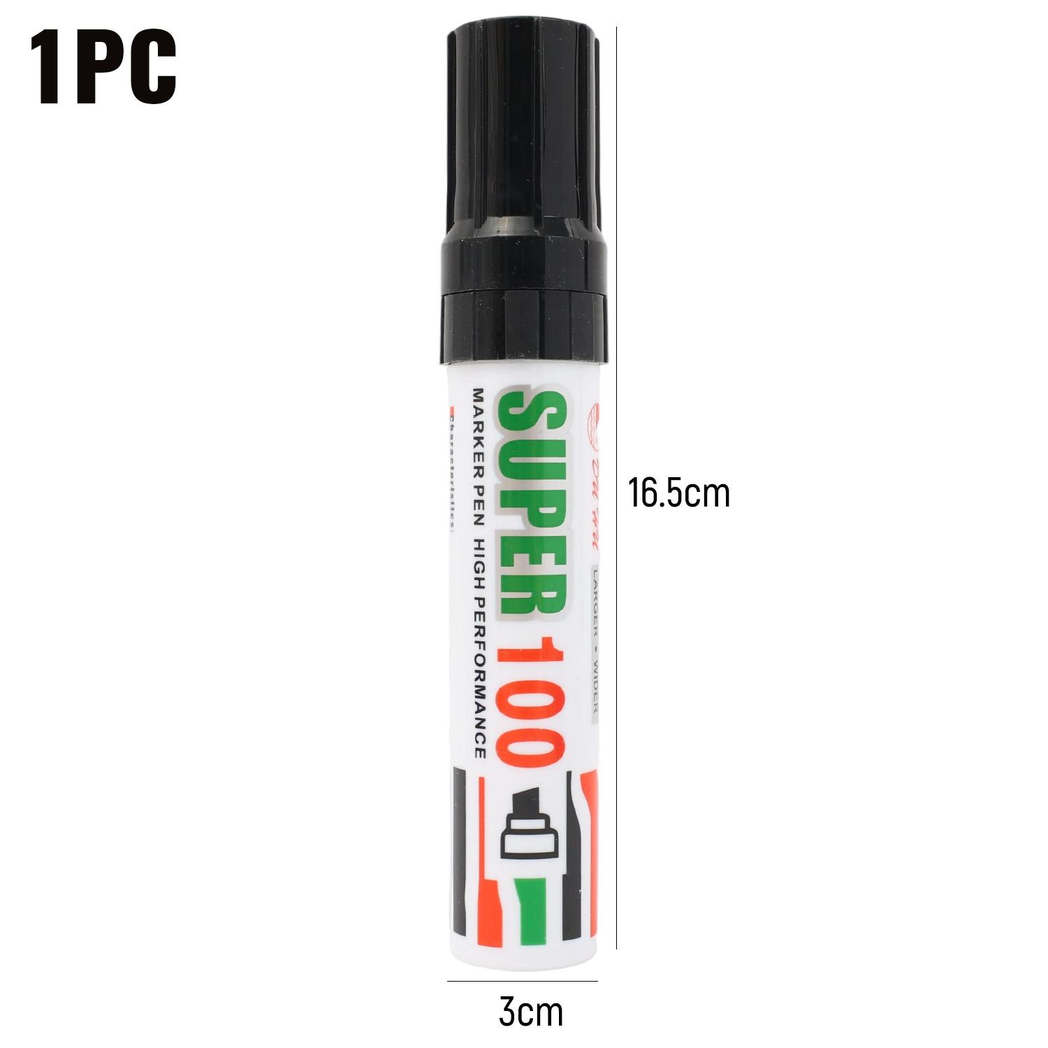 1/3/5Pcs Jumbo Marker Pens for Privacy Secret Address Protector Identity Theft Identification Protection Extra Wide Marker Pens чёрный