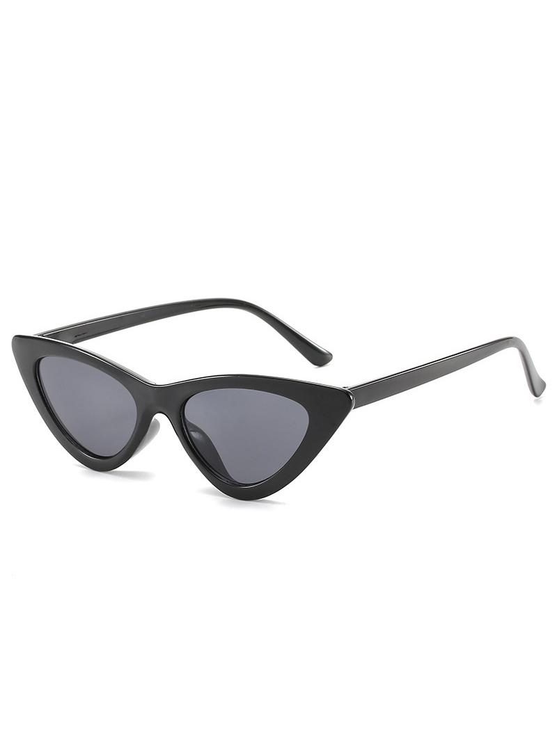 

Y2K Slim Cat Eye Sunglasses Candy Color Frame UV Protection Trendy Shades for Women & Party Looks KJ097