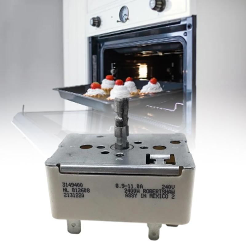 Quick Install Stove Made of High Strength Plastic for Gas and Induction Cooktops Enhanced Safety and Easy Replacement Design