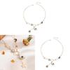 Moon And Star Pendant Necklace For Women In Zinc Alloy With Multilayer Design For Fashion Statement