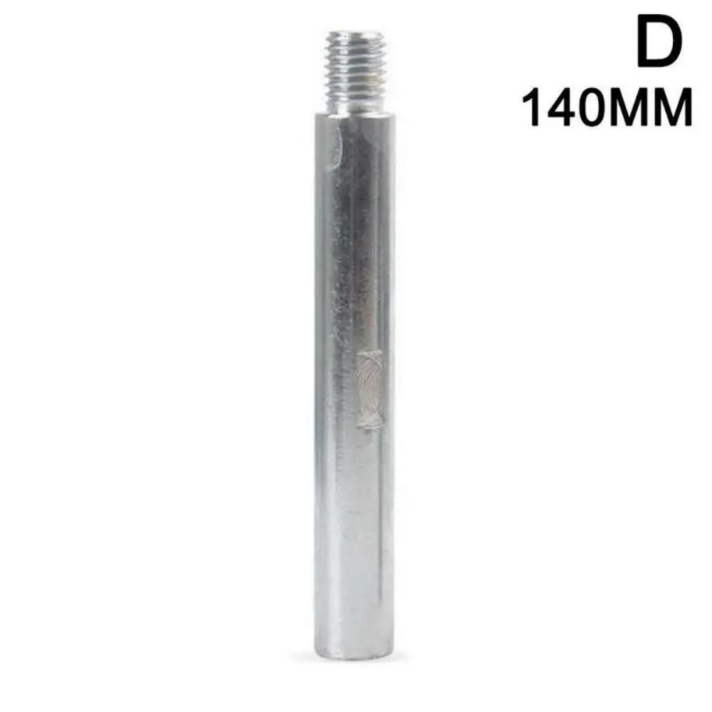 M14 Thread Angle Grinder Extension Connecting Rod 75/100/140mm Adapter Shaft Arm Polishing Round Pad Extender Lengthen Bar
