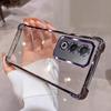 For OPPO A3 5G Japan Case OPPO A3 5G Japan Phone Case Oppo A3 Cover CPH2639 Four Corners Thickening Plating Silicone Back Cover