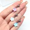 Heart Belly Button Jewelry Navel Piercing Stainless Steel Texture Perfect for Showcasing Individual Style at Gatherings