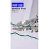 Foldable wire stripper, pulley design multi-function electrician wire splitter wire winding pliers crimping pliers hand tool
