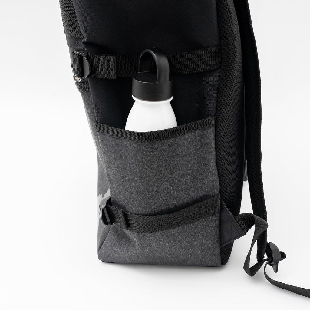 LOGOSPark Large Capacity Square Backpack Daypack for Outdoor and Freshmen Activities, Camping, School, Commuting, Men's