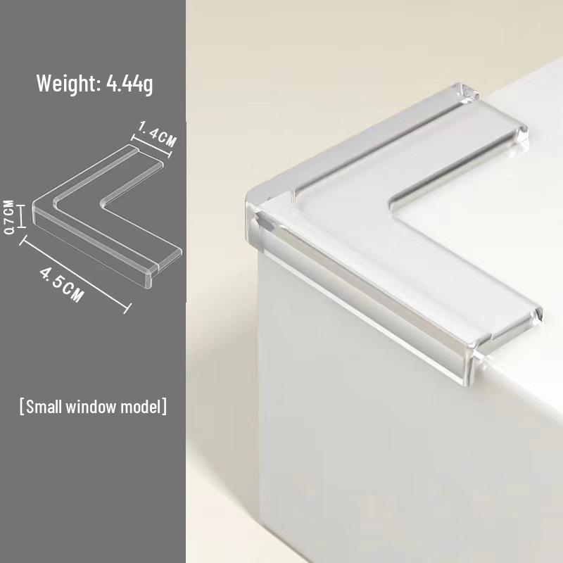 

Clear Silicone Table Corner Protectors - Soft, Anti-Collision Edge Guards for Coffee Tables and Furniture