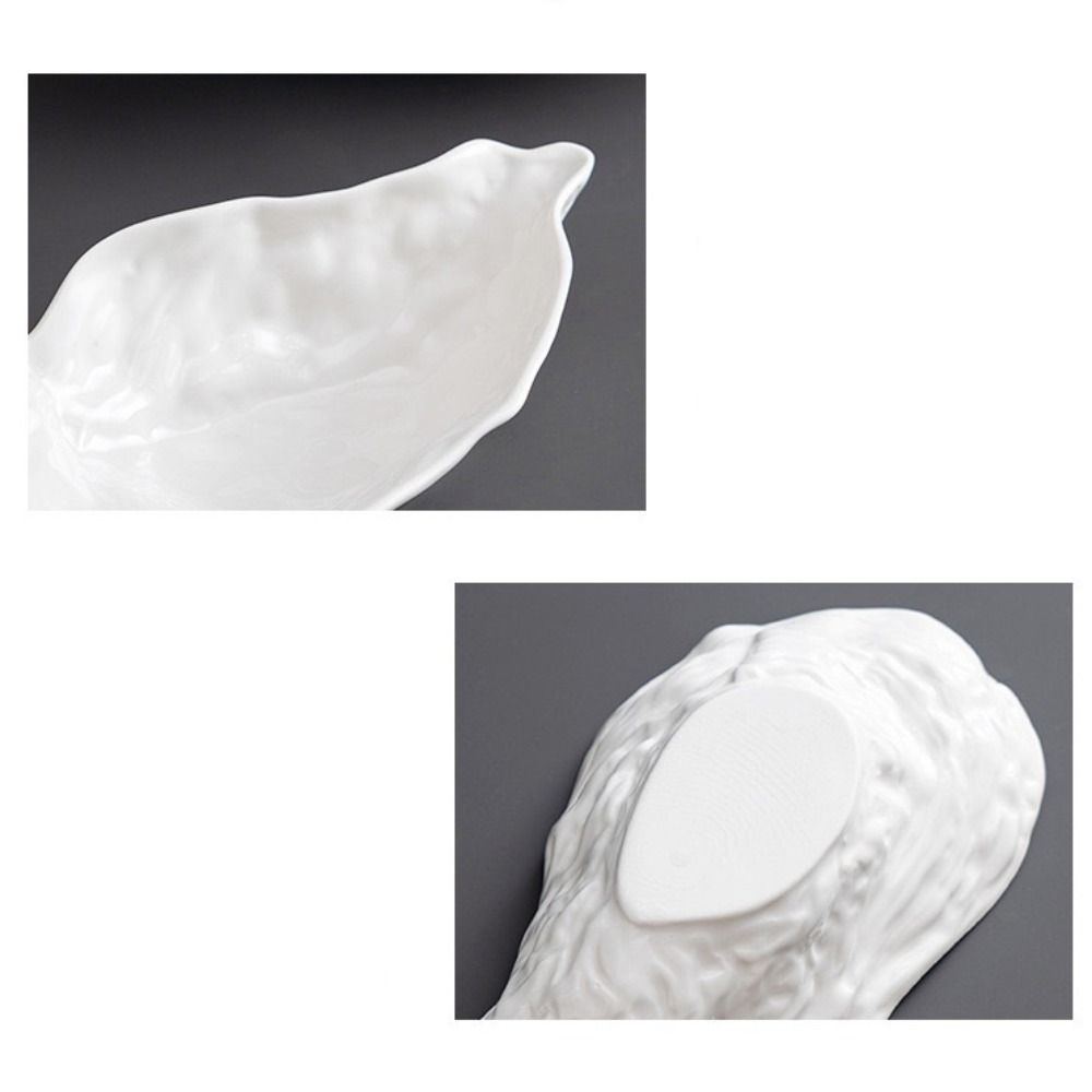 Ceramic Sashimi Plate Creative Dessert Tray Tableware Salad Plate  Commercial