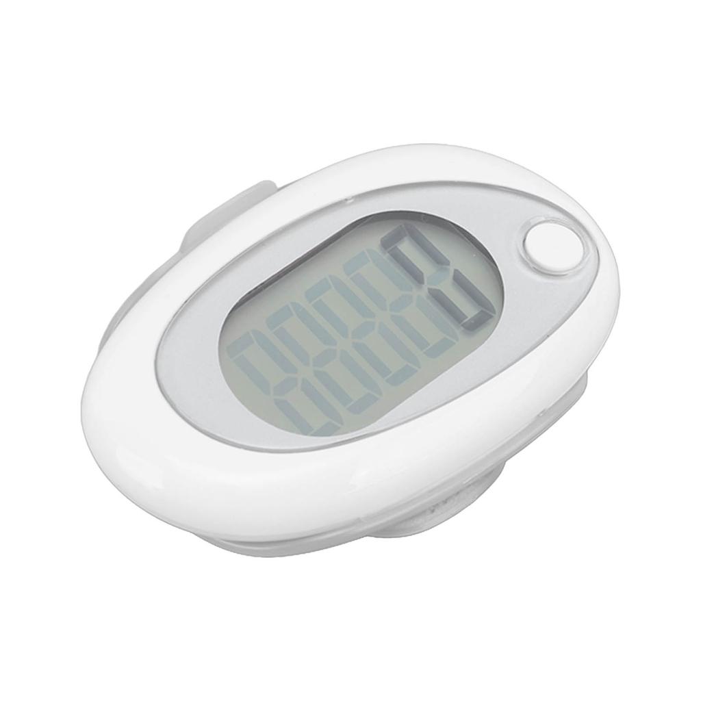 3D Pedometer Simple Step Counter with Clip Lanyard Accurate Quiet Compact Step Tracker for Walking