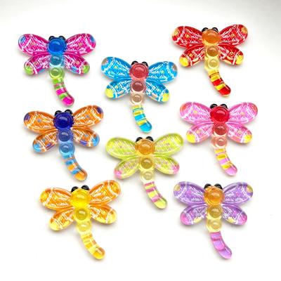 10 Pieces of Mixed Dragonfly Shaped Flat Back Rhinestone Suitable for Jewelry Making DIY Various Decorations