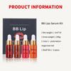 Zestaw serum do ust Bb 5ml*10, wiele kolorów, nawilżający, półtrwały