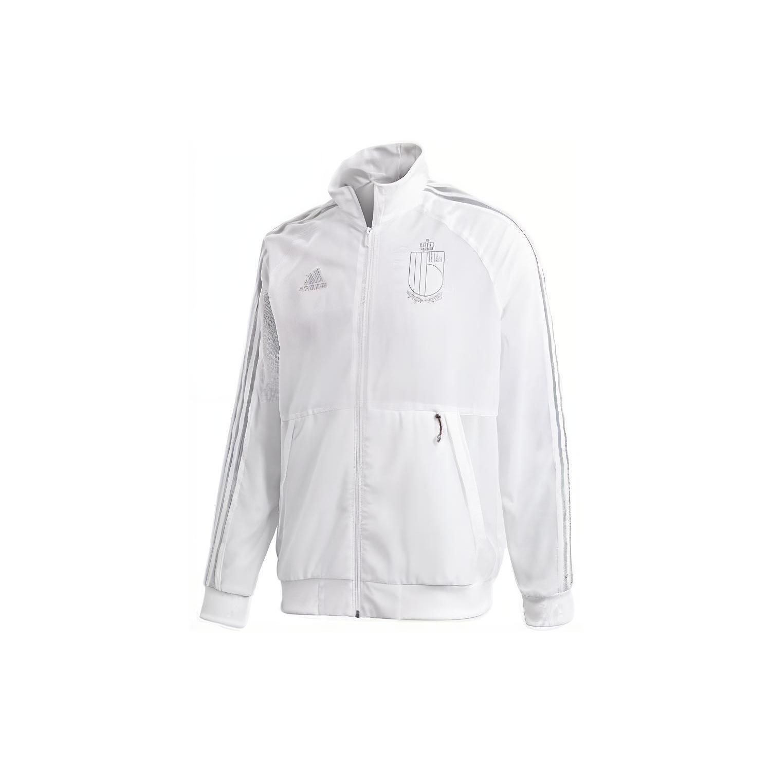 adidas SS23 Belgium Euro 2020 Anthem Jackets White Men s FT2858 S