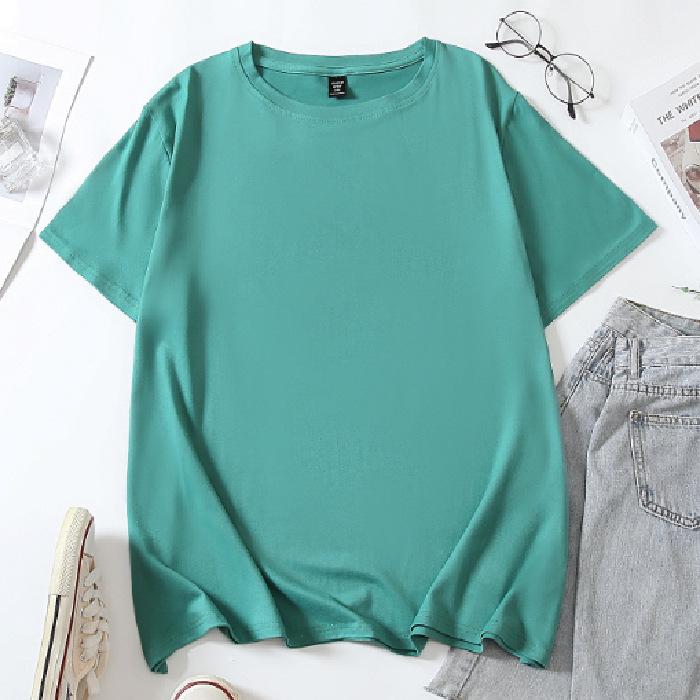 

Women s Summer Raglan Sleeve Short Sleeve Plain Round Neck Plus Size T-shirt - 23 Solid Colors Available 2XL
