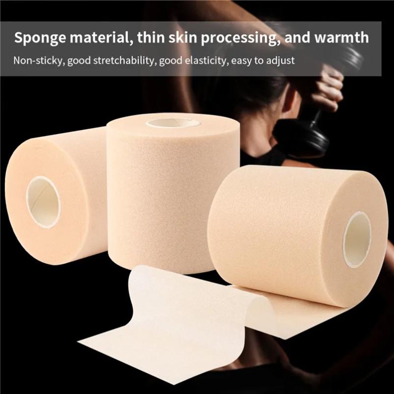 Durable And Safe Foam Cotton Skin Film Self-Adhesive Elastic Bandage Elbow Knee Skin Mask Film Foam Underwrap Sports Pre-Wrap For Athletic Tape
