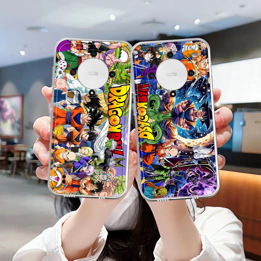 Cartoon Dragon Ball Anime Case for Honor 90 Lite X7b X8a X9b X8b X9a X8 Soft Phone Cover