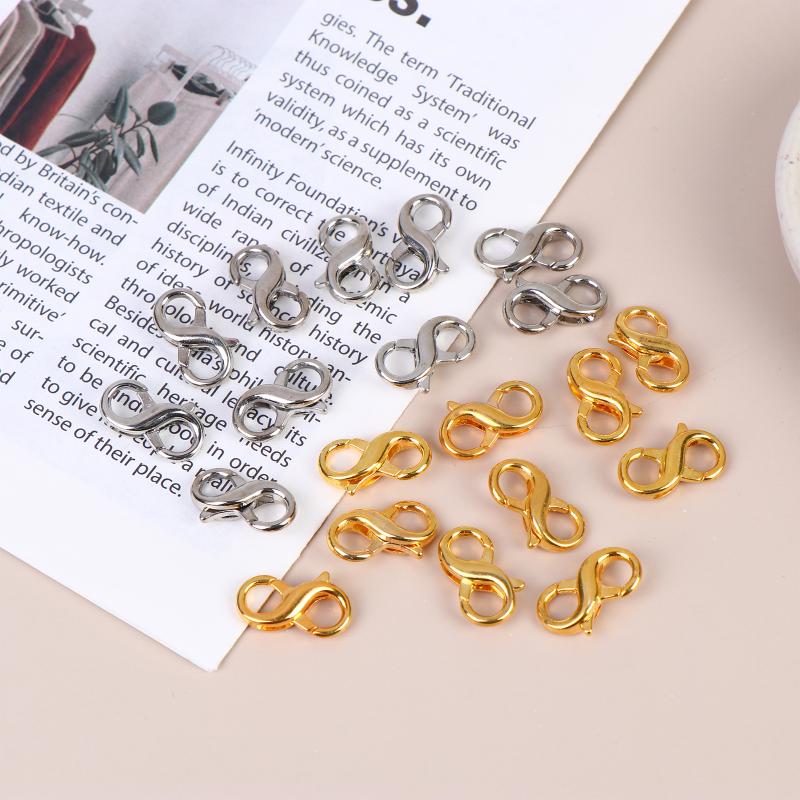 Keyring Figure Eight Lobster Clasp for Jewelry DIY Metal Durable Connectors Accessories for Making Gifts