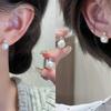 Square Bead Niche Temperament Versatile Earrings