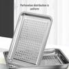 Perforated Stainless Steel Steaming & Baking Tray