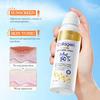 Collagen Anti Wrinkle Whitening Sunscreen Spray SPF50 PA+++ with UV Protection for Face and Body